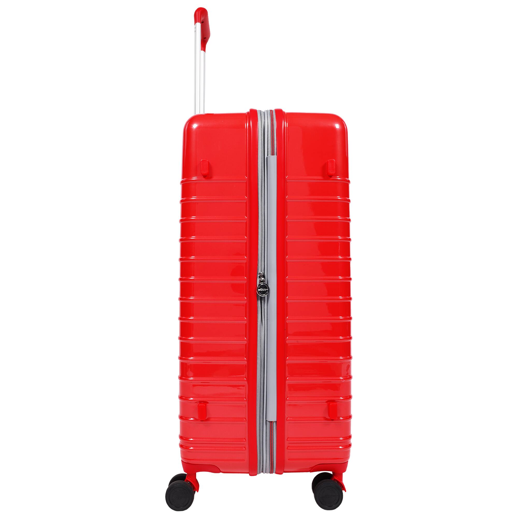 Left. Ful - 31.5" Expandable Hardside Spinner Luggage - RED.