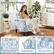 Ergonomic Design
- Removable & Washable Back Cushion Cover
- Padded Armrests
- Thick Seat Cushion
Dimensions:
- Armrests: 3.5"
- Seat Cushion: 4"
