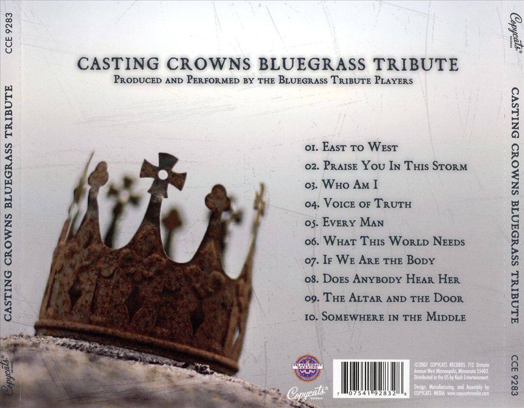 Back. Bluegrass Tribute to Casting Crowns [CD].