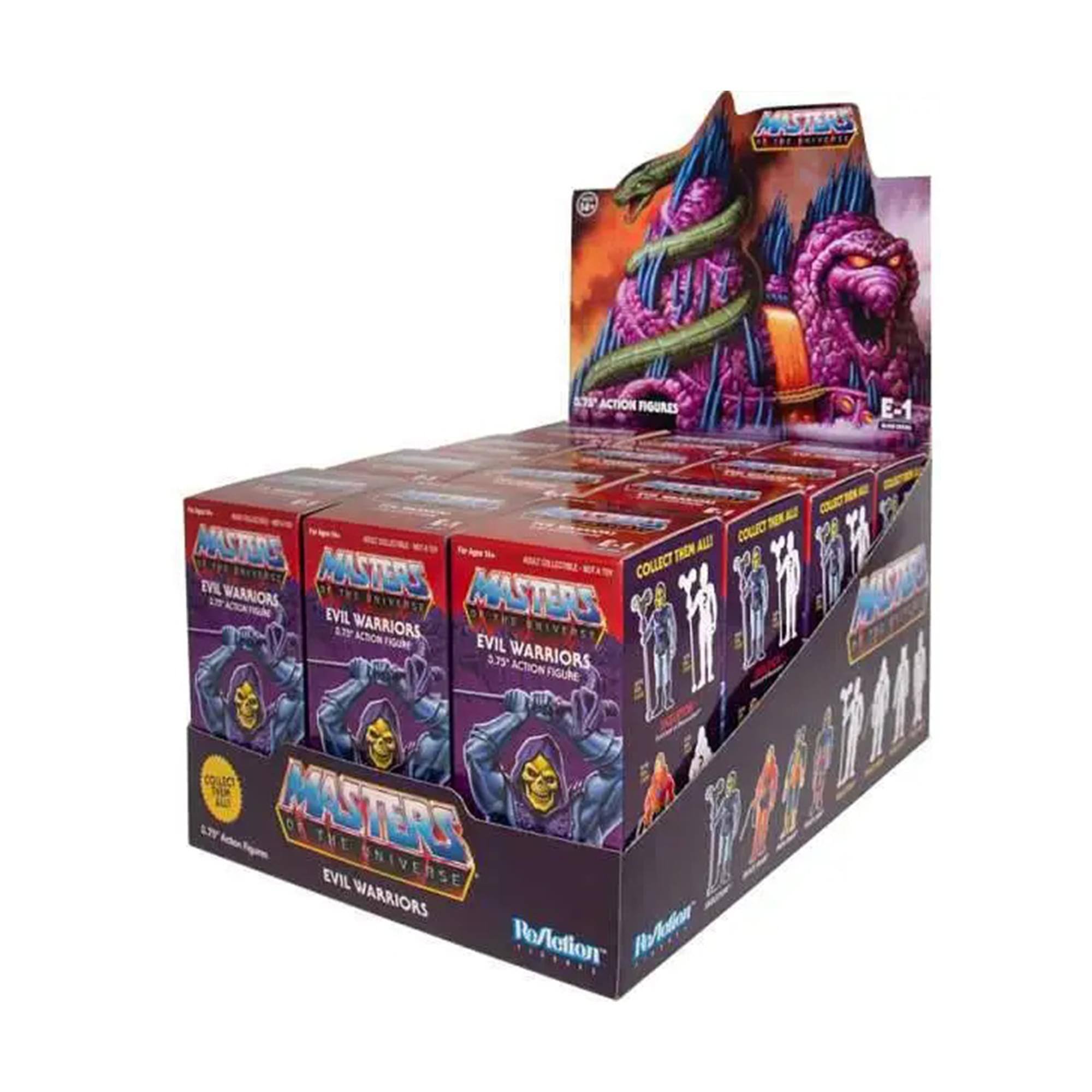 MASTERS OF THE UNIVERSE EVIL WARRIORS ACTION FIGURES E-1 ALLY COLLECT MASTERS MASTERS CL THEN TVIL WARRIORS EVIL WARRIORS MASTERS EXIVERS ATF ACTION FIGURES COLLECT MASTERS 0% THE UNIVERSE EVIL WARRIORS