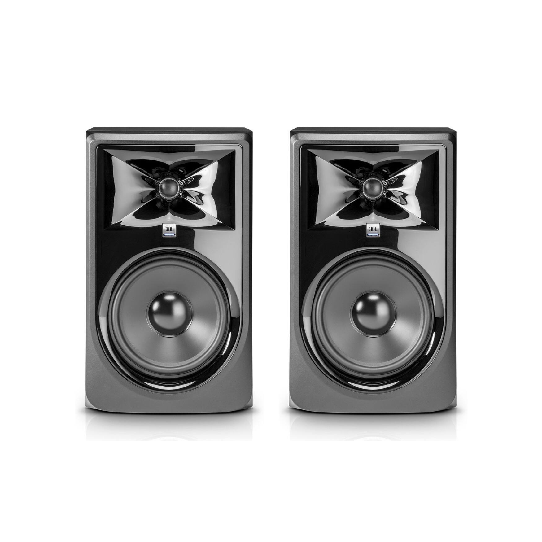 Angle. JBL - JBL 308P MKII Powered 8-Inch Monitor Bundle (Pair).