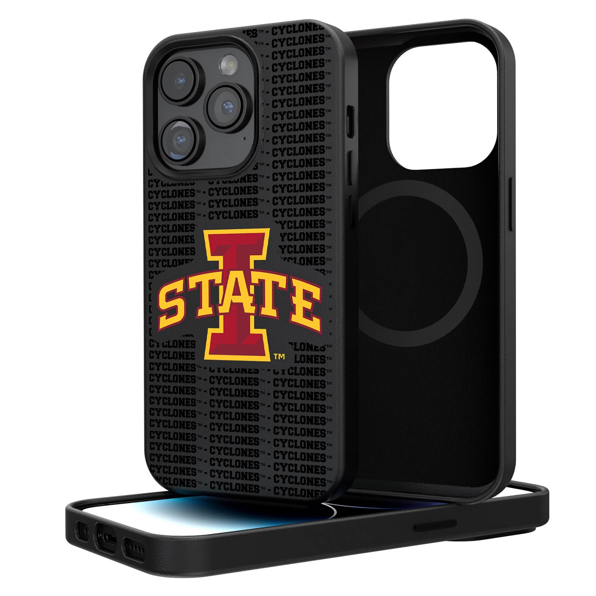 Keyscaper - NCAA - Iowa State Cyclones Primary Logo iPhone Magnetic Bump Case - 15 Pro Max - Black price history on PriceWatchPro