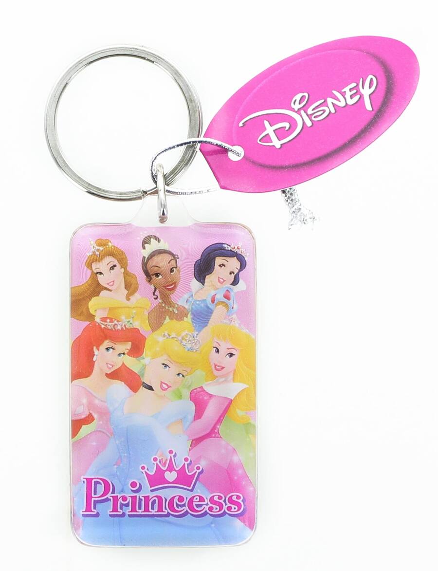 Monogram Disney Princess Rectangular Lucite Key Ring Pink 21194 - Best Buy