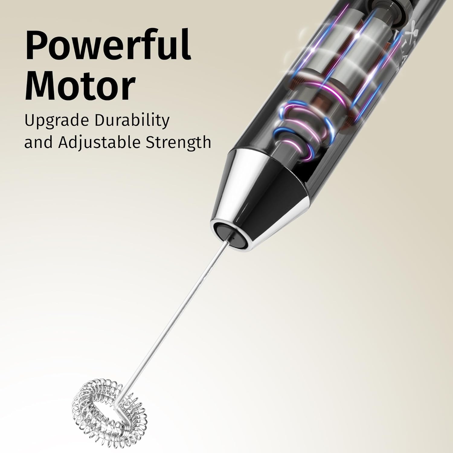 Powerful Motor
Upgrade Durability and Adjustable Strength