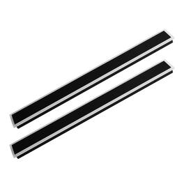VEVOR - Outdoor Wall Lights, 2 Pack,47.2Inch Long Strip Modern Exterior Wall Sconce Light Fixtures, 2700K-6000K, IP65 Waterproof - Black + white