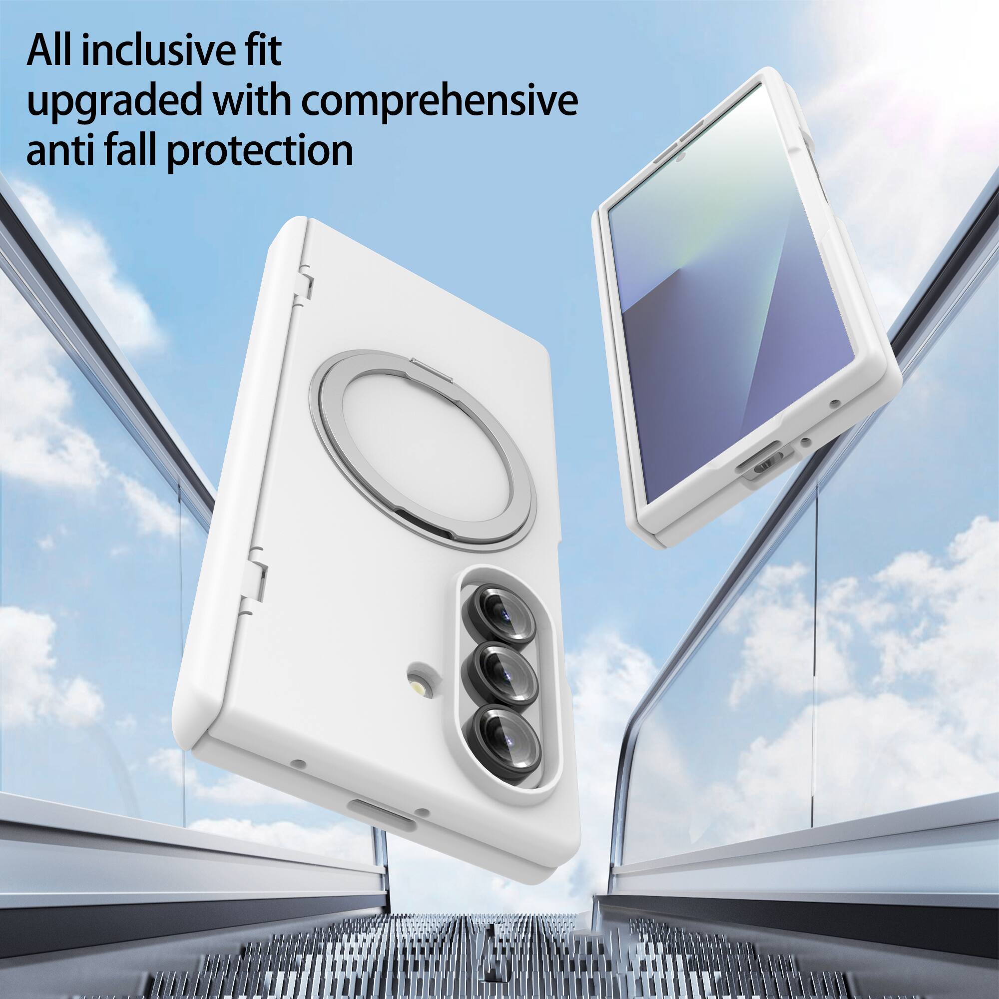 All inclusive fit upgraded with comprehensive anti fall protection