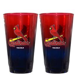 The Memory Company - Two-Pack 16oz. Ombre Pint Glass Set - Multicolor