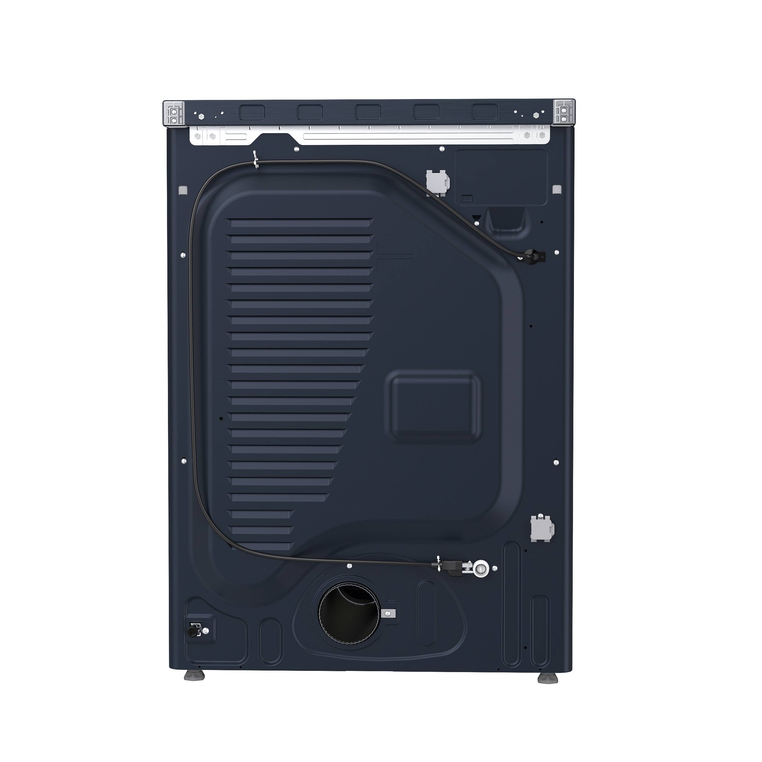 Alt View 15. Samsung - Open Box BESPOKE 7.6 Cu. Ft. Stackable Smart Gas Dryer with Steam and AI Optimal Dry - Brushed Navy.