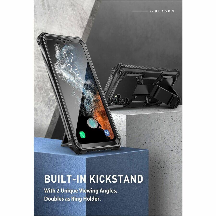 i-BLASON 12 23  
BUILT-IN KICKSTAND  
With 2 Unique Viewing Angles, Doubles as Ring Holder.