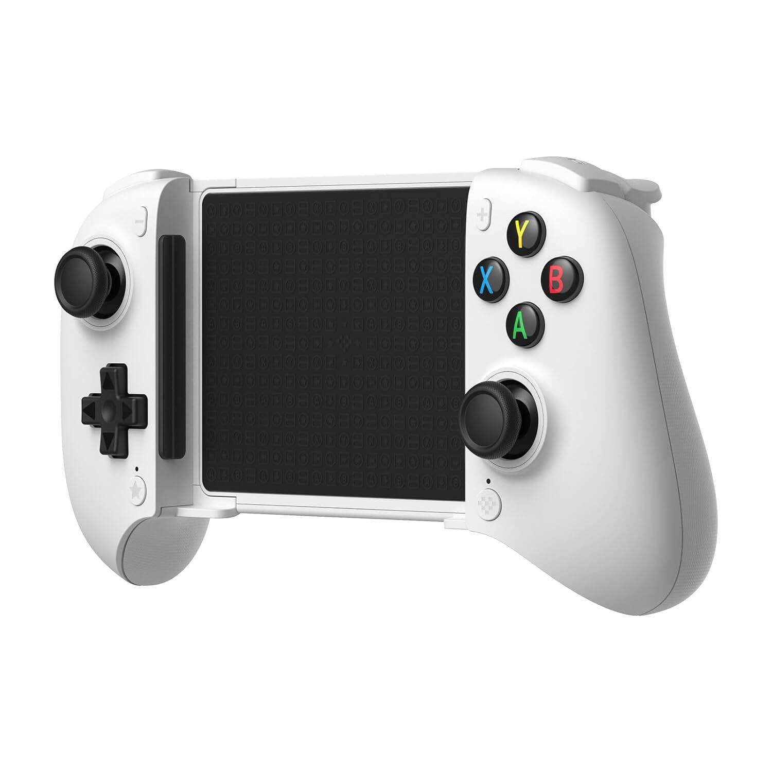 Angle. 8BitDo - 8Bitdo Ultimate Bluetooth Mobile Gaming Controller for Android with Hall Effect Joysticks and Hall Triggers - White - White.