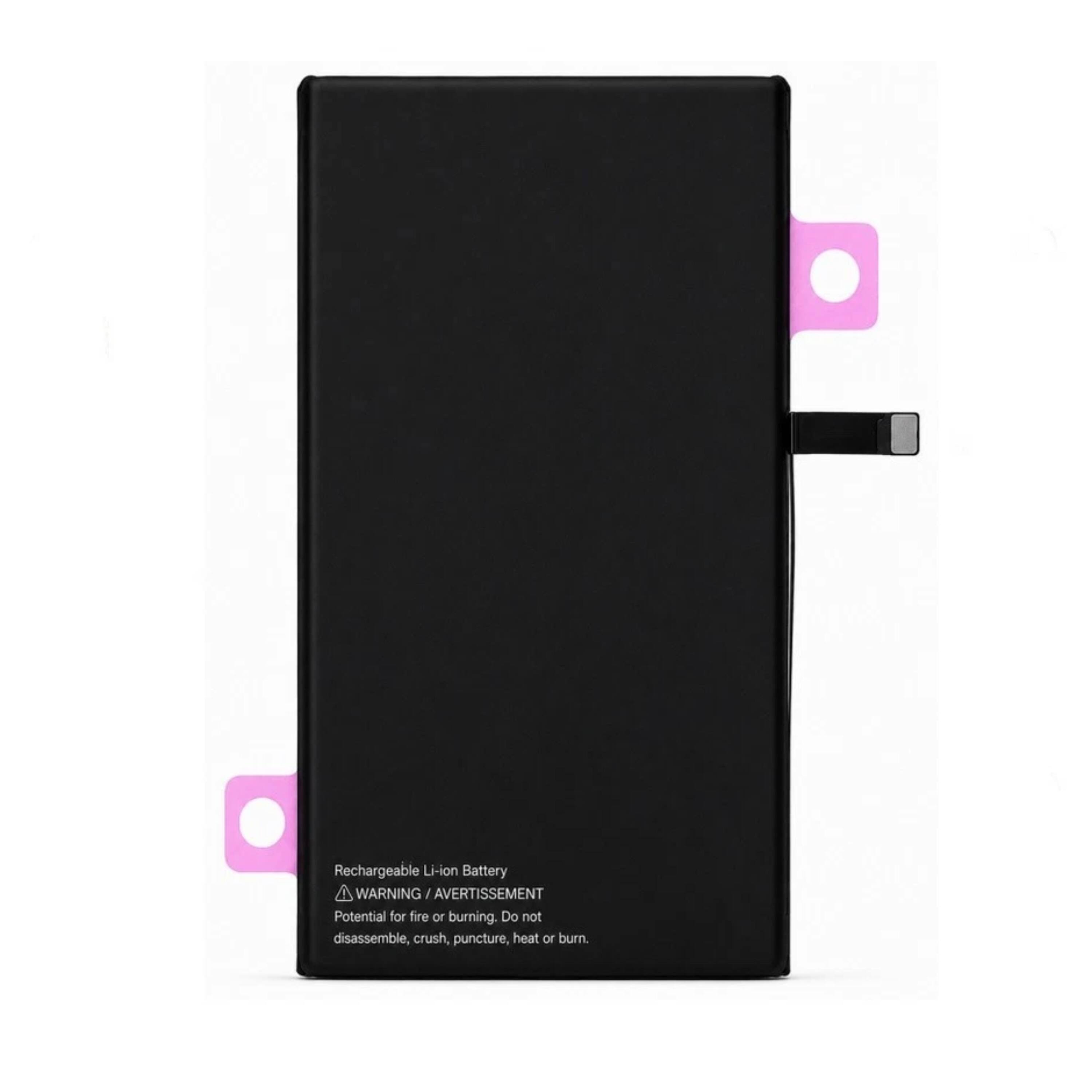 Rechargeable Li-ion Battery

WARNING / AVERTISSEMENT
Potential for fire or burning. Do not disassemble, crush, puncture, heat or burn.