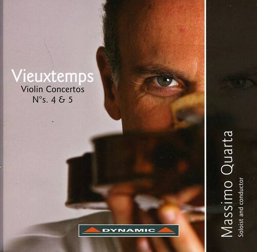 Vieuxtemps  
Violin Concertos  
Nos. 4 & 5  

Masimo Quarta  
Conductor  
Soloist  

DYNAMIC