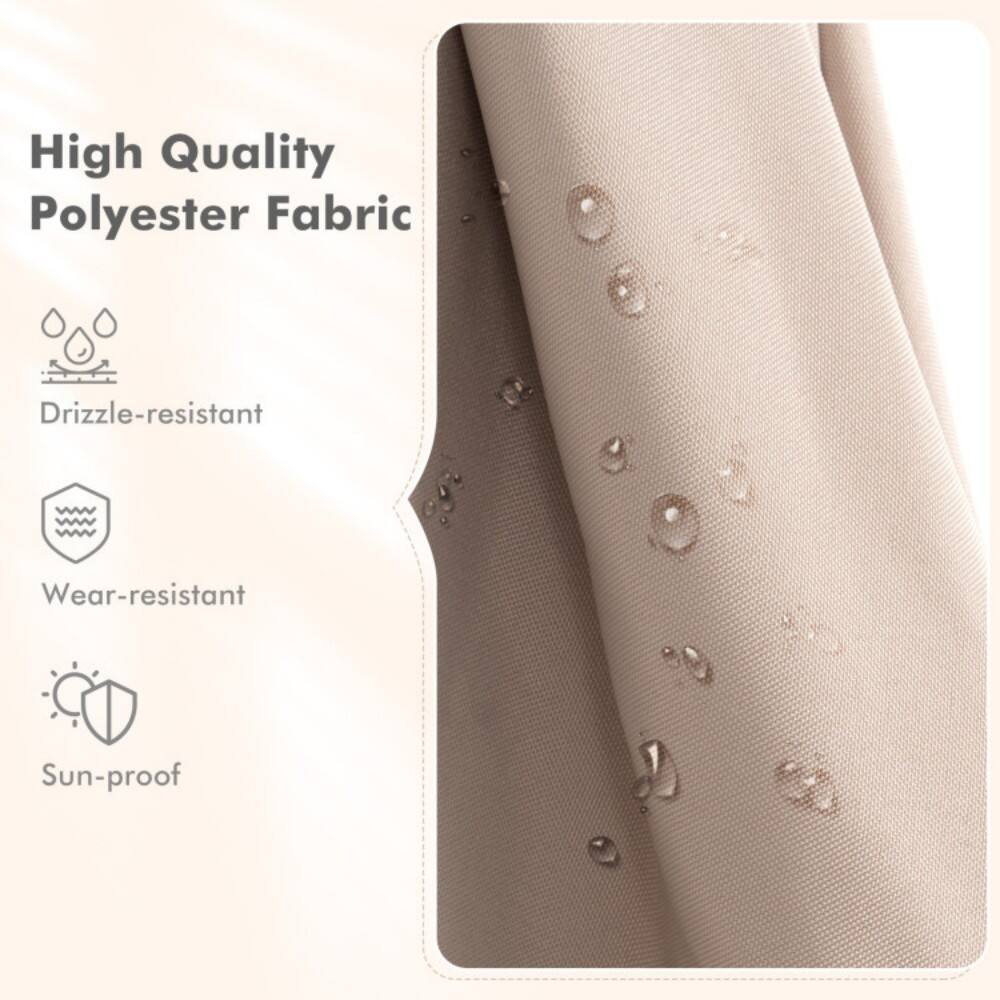 High Quality Polyester Fabric  
- Drizzle-resistant  
- Wear-resistant  
- Sun-proof