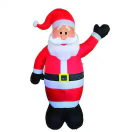 Celebrations - Santa 8 ft. Inflatable - Multicolored