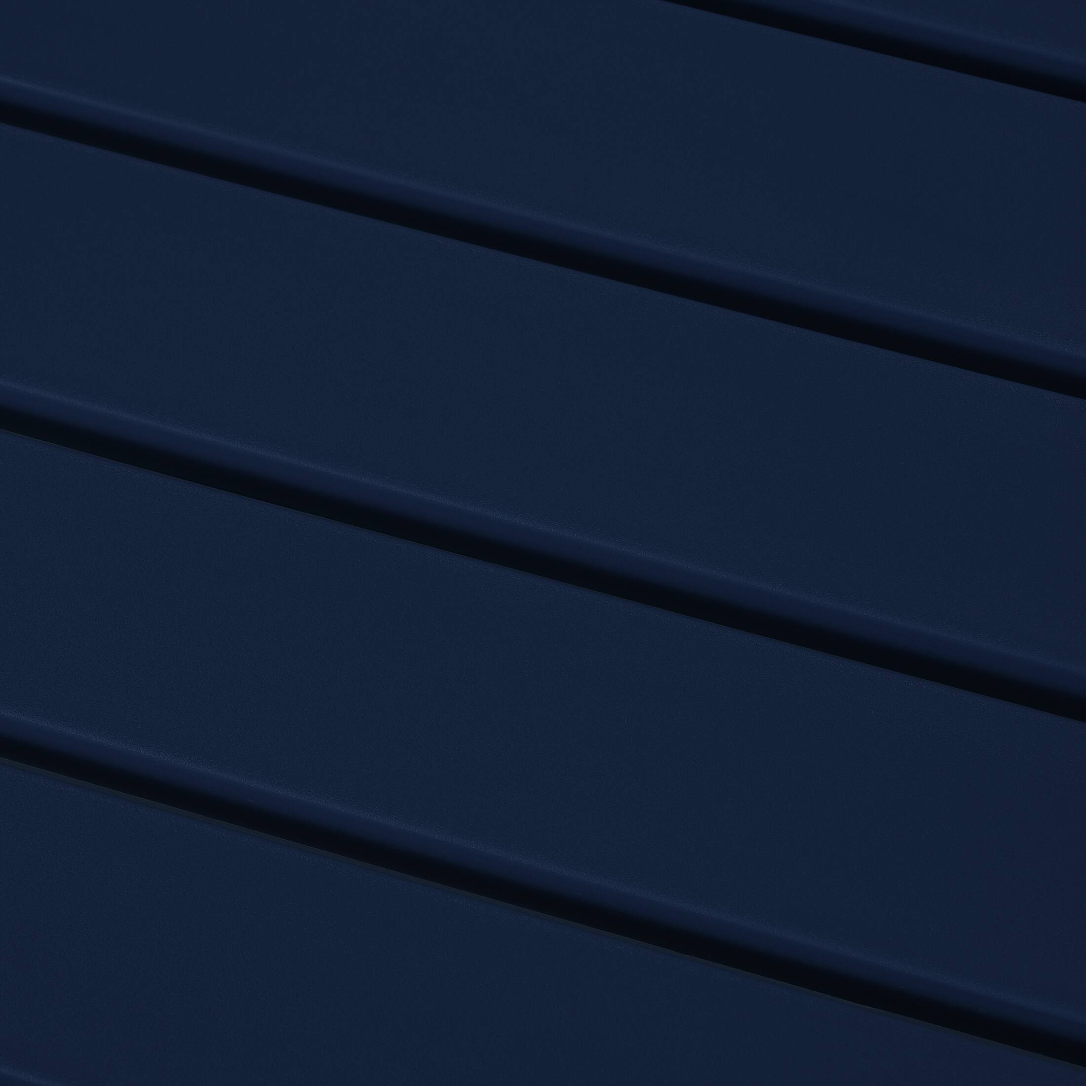 Alt View 1. WestinTrends - WestinTrends Playa Plastic Modern Outdoor Patio Accent Side Tables (Set of 2) - Navy Blue.