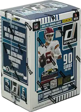 Panini - 2025 NFL Donruss Football Trading Card Blaster Box (Blue Exclusives)