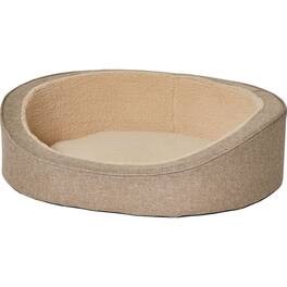 Midwest - Quiet Time Deluxe Hudson Pet Bed - Tan