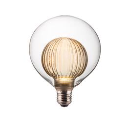 GE - Globe Electric G40 E26 (Medium) LED Bulb Soft White 3 Watt Equivalence 1 pk