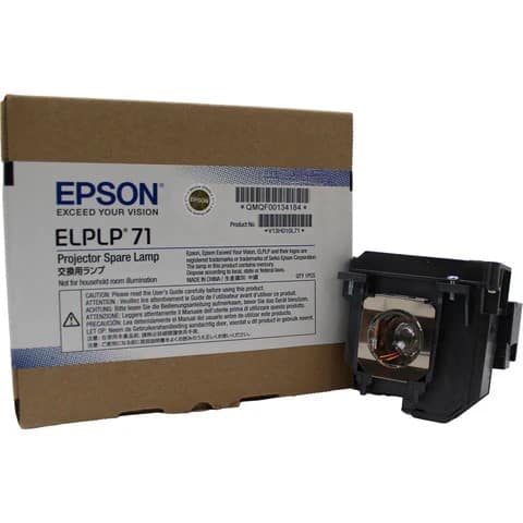 Epson - ELPLP71 Projector Lamp - Black