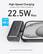 High-Speed Charging
Charge to 43% in 30 Min for iPhone 15
22.5W Max
ANKER
The World's NO.1 Mobile Charging Brand
Note: Supports up to 22.5W fast charging.