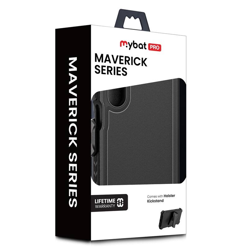 mybat PRO MAVERICK SERIES MAVERICK SERIES LIFETIME WARRANTY Comes with Holster Kickstand