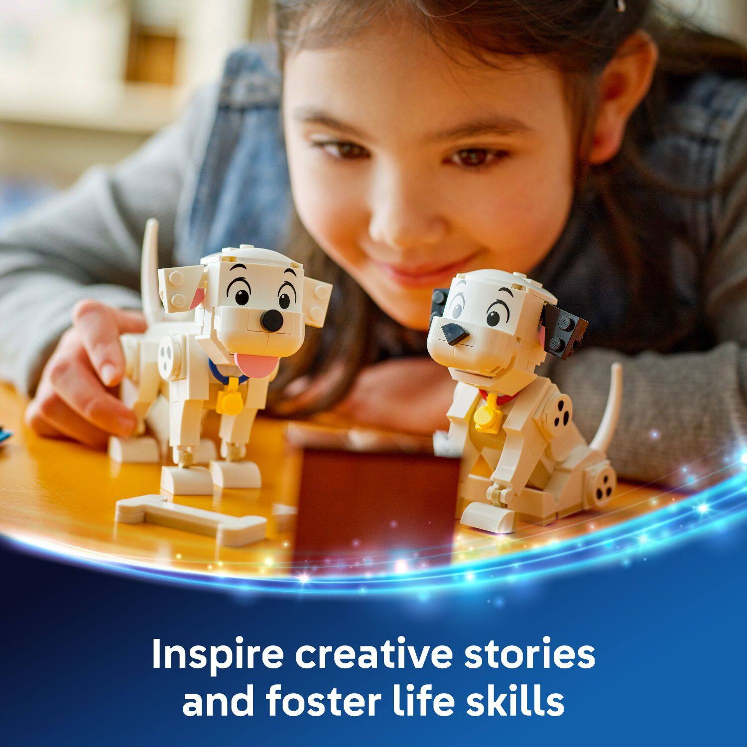 Inspire creative stories and foster life skills.