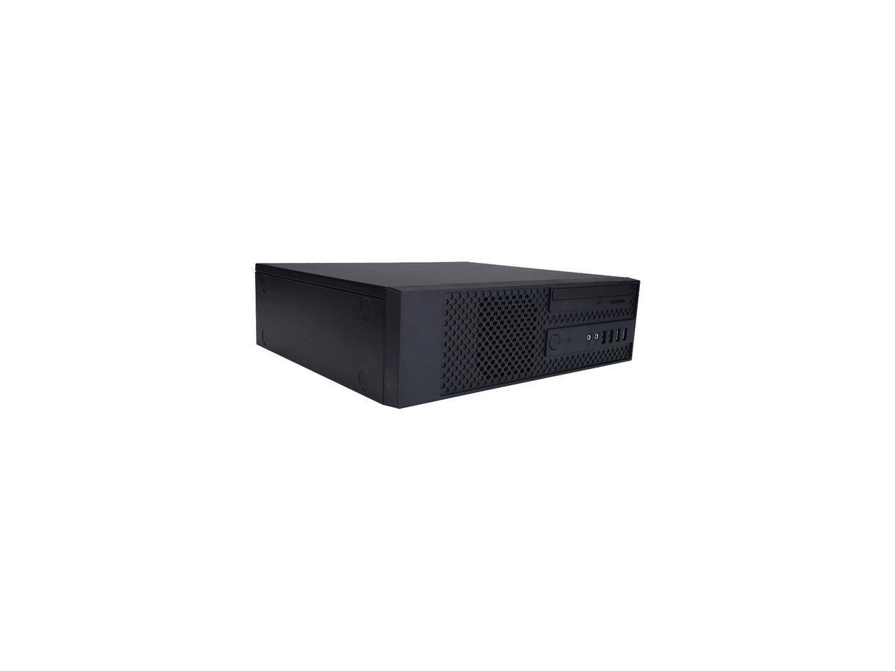Alt View 3. In Win - In-Win CK709 Micro-ATX S.F.F. Slim Chassis Built-in Standard TFX 12V 300W Power Supply - Black.