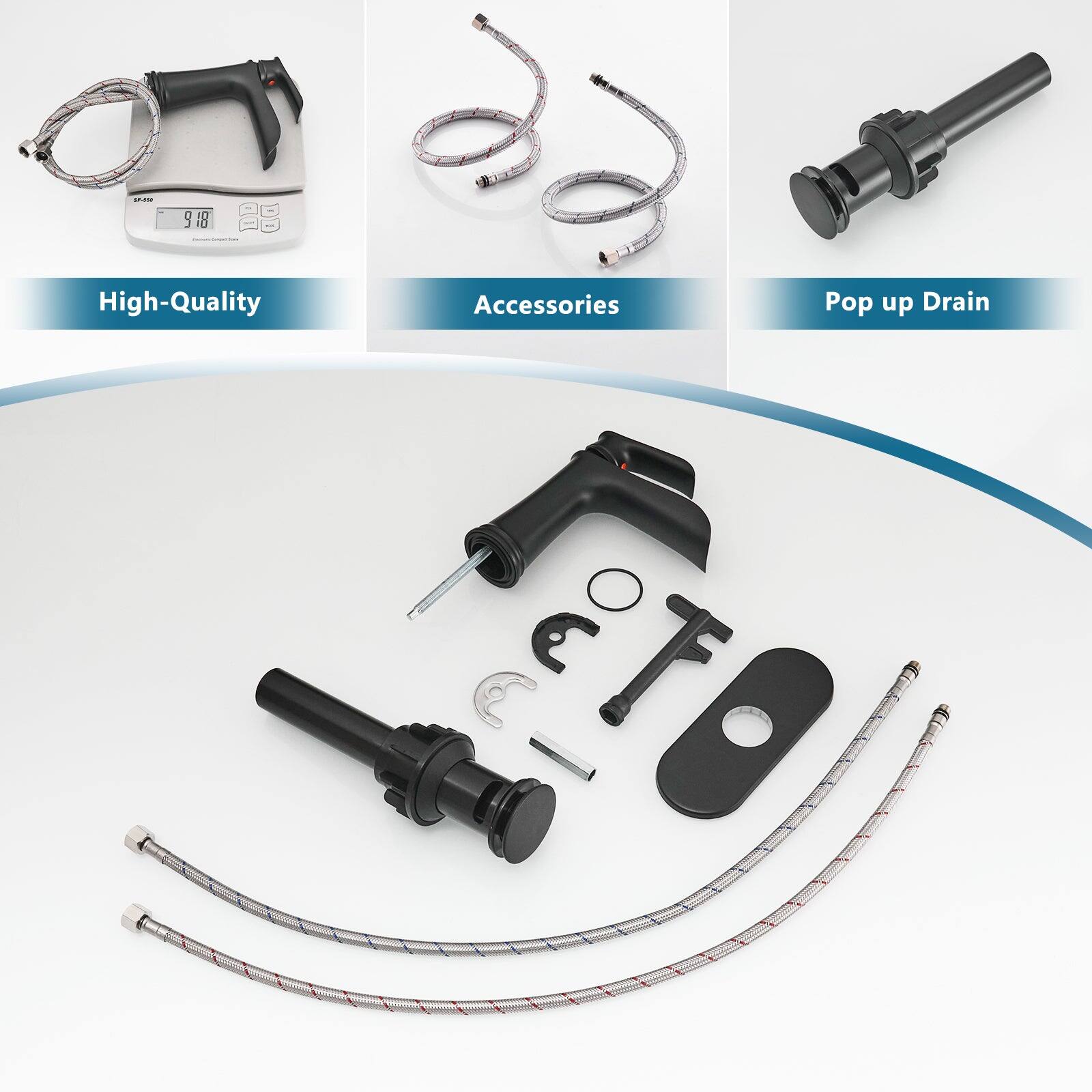 918 9 - High-Quality Accessories Pop up Drain