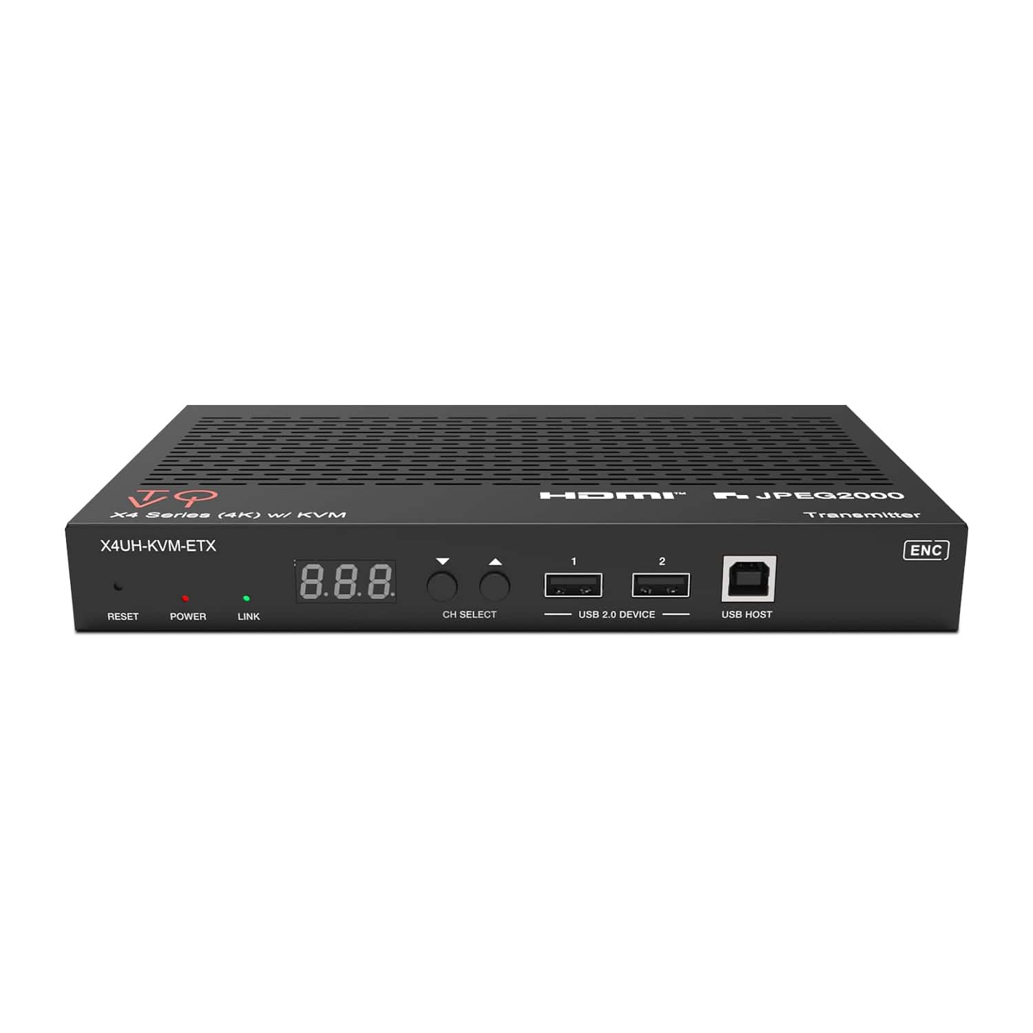 Orei - ToVi X4 4K Encoder (Video Wall, KVM, eARC) - (X4UH-KVM-ETX) - Black