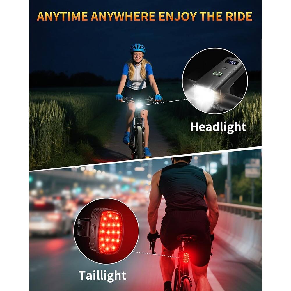 ANYTIME ANYWHERE ENJOY THE RIDE

Headlight

Tailight
