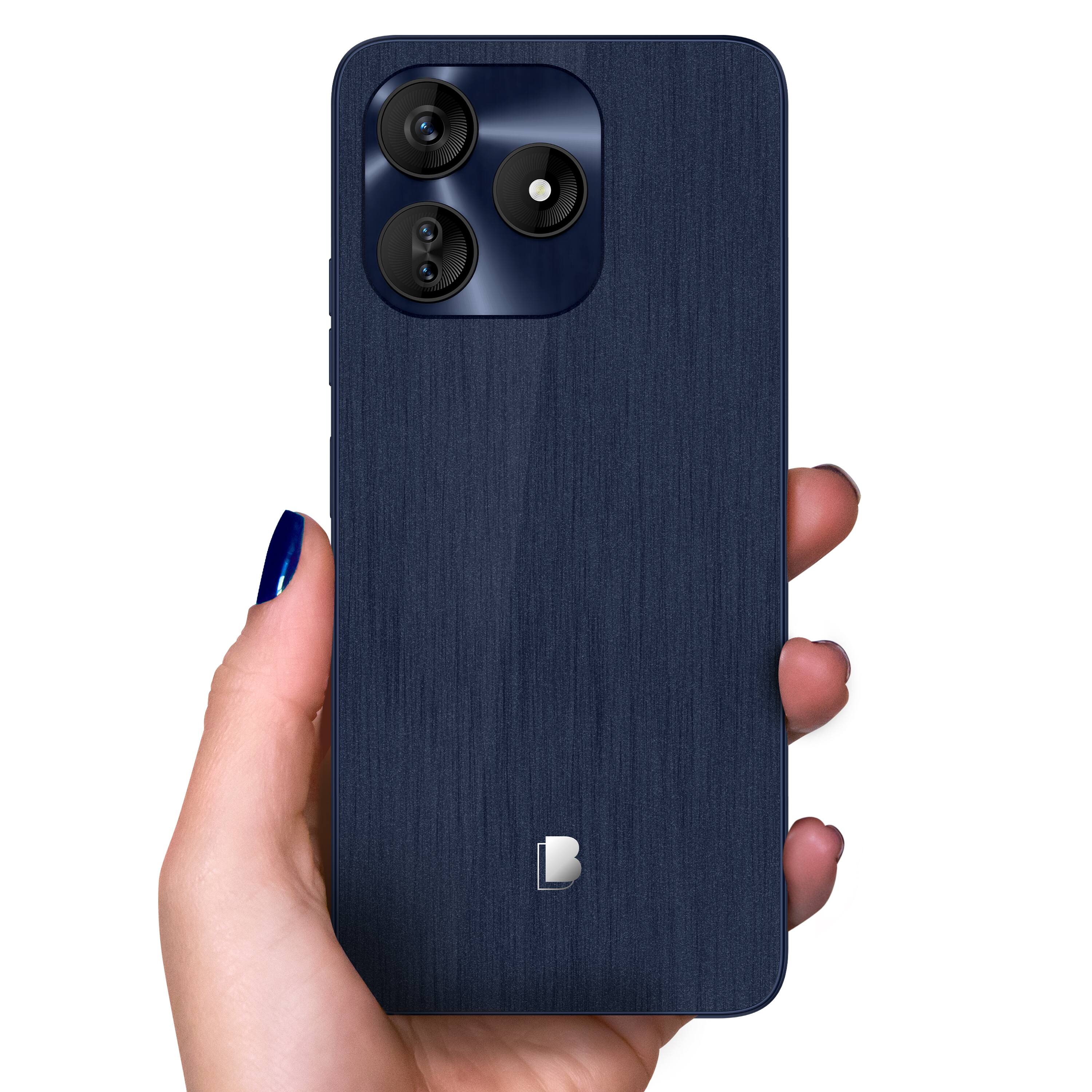 Alt View 2. BLU - G64L 128GB (Unlocked) - Deep Blue.