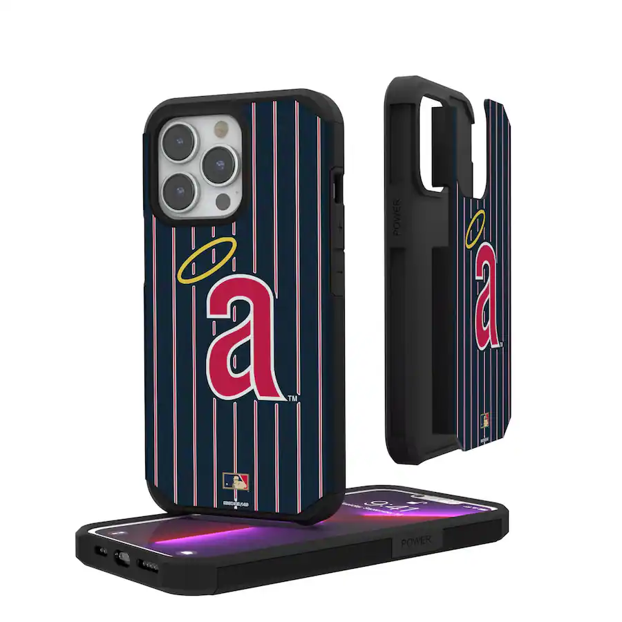 Case Key Logo Keyscaper MLB Los Angeles Angels Alternate Logo iPhone Pinstripe ...