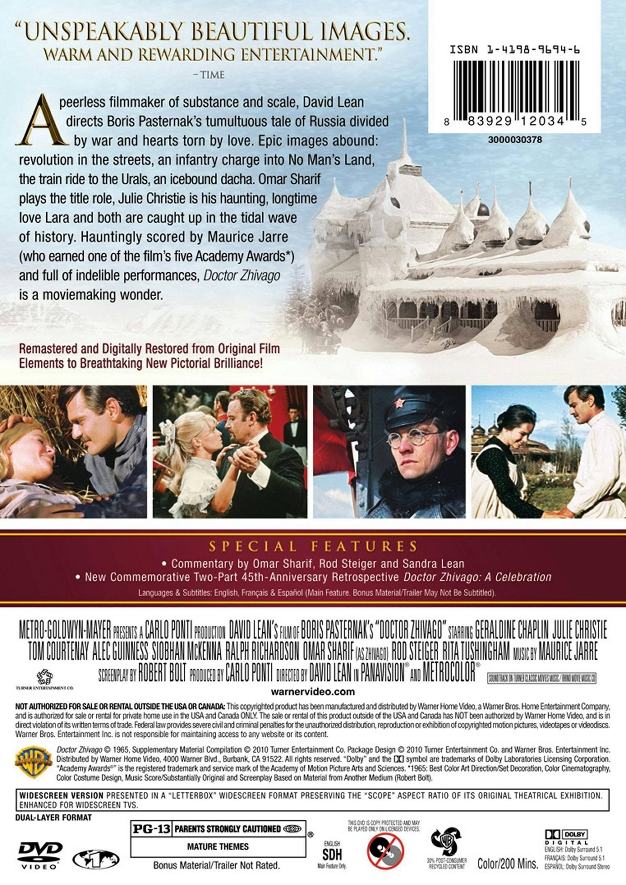 Doctor Zhivago (Deluxe Edition) [DVD] - Best Buy