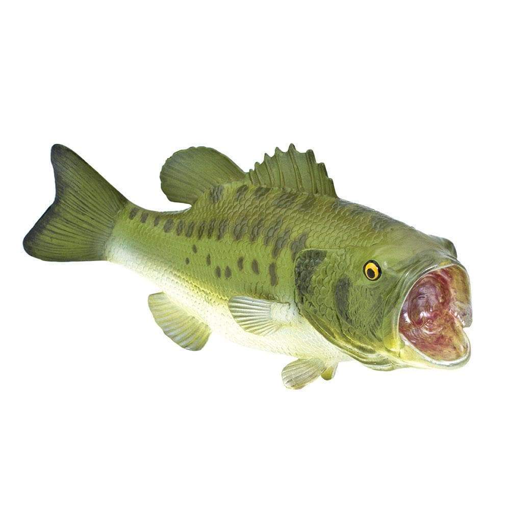Alt View 2. Safari Ltd. - Largemouth Bass Toy Figurine.