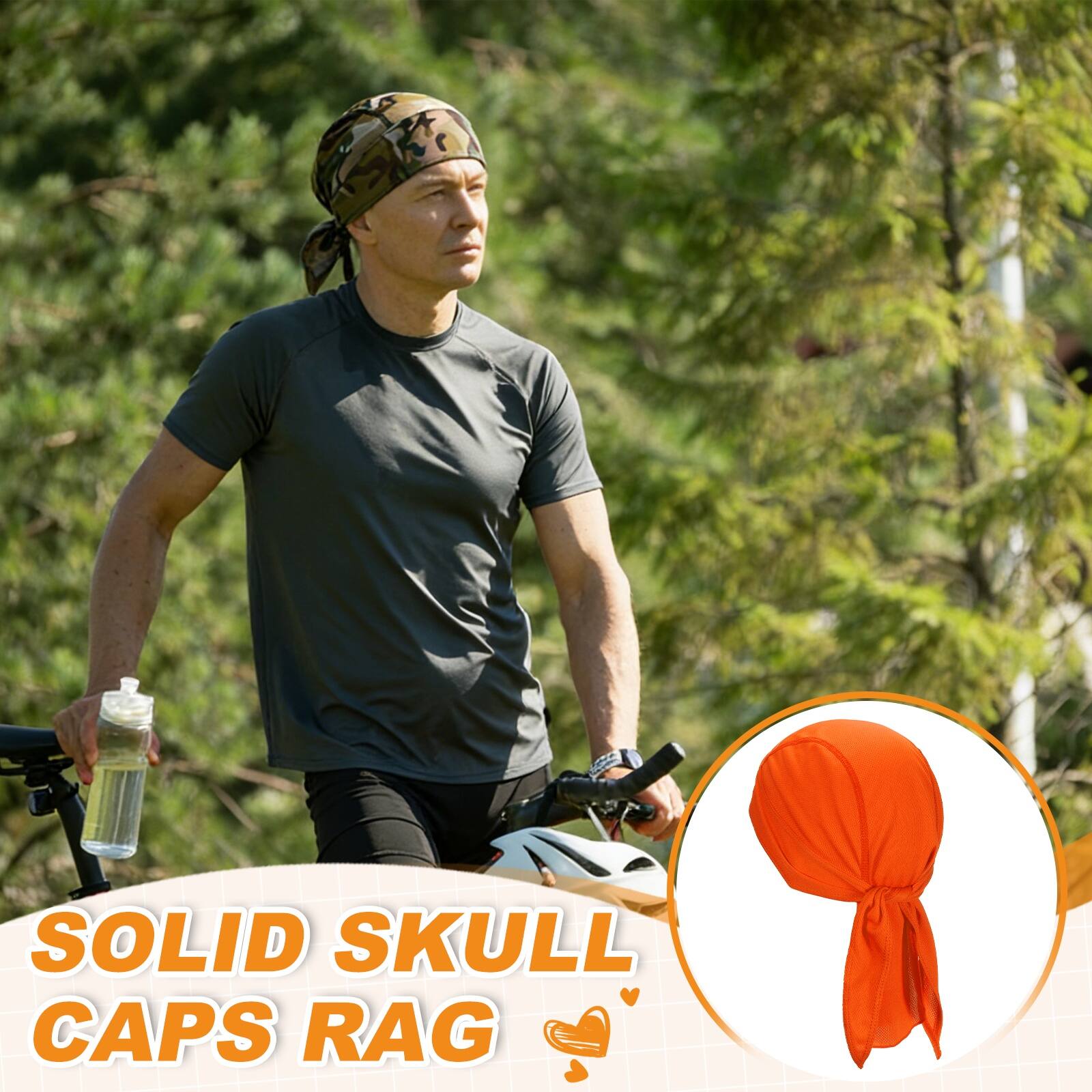 SOLID SKULL CAPS RAG