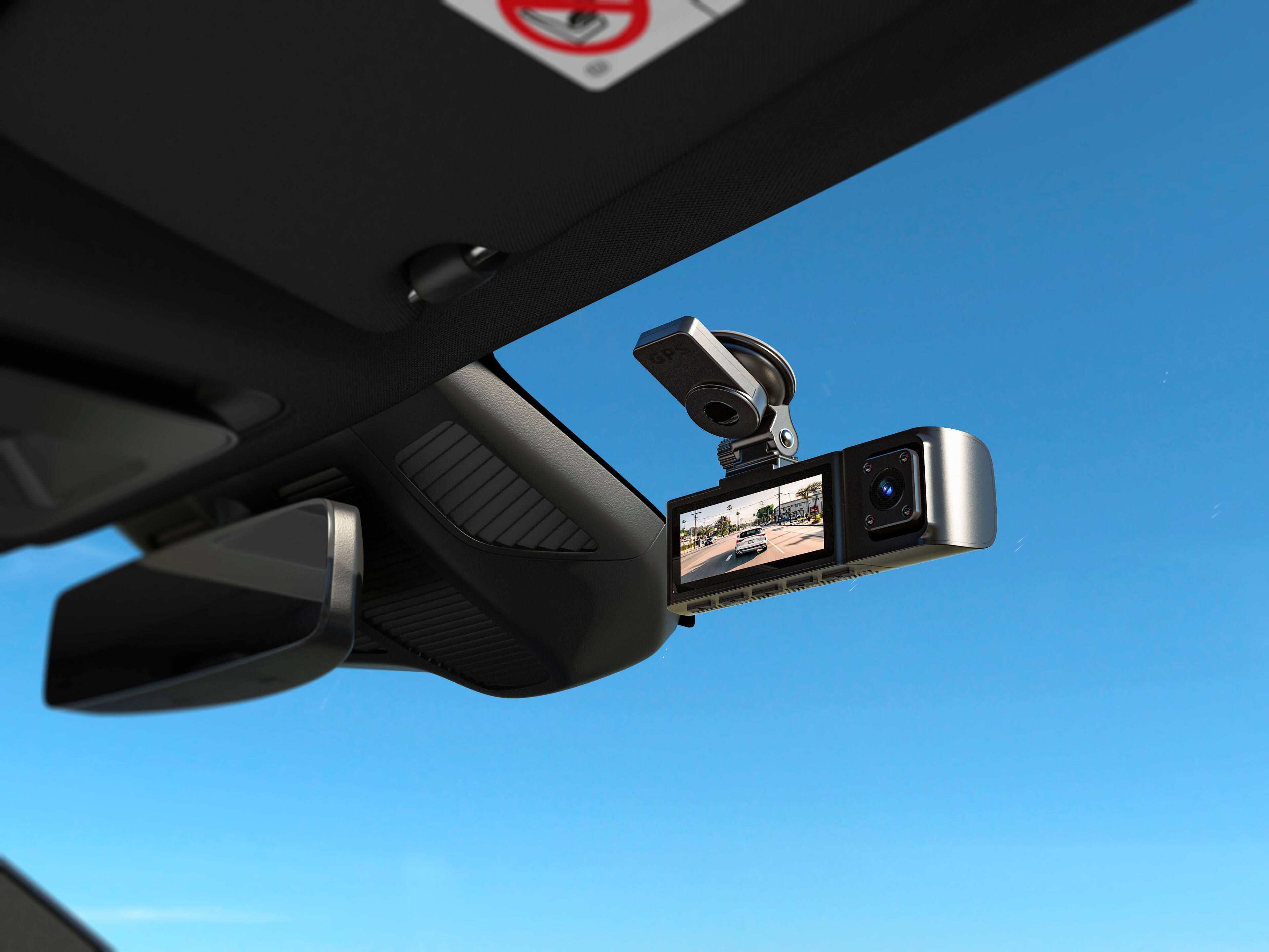 Alt View 19. Rexing - R316 4K GPS WiFi Front & Cabin Cam - Black.