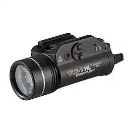 Streamlight - 69260 TLR-1 HL 1000-Lumen Weapon Light With Rail Locating Keys and L - Black