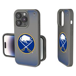 Keyscaper - NHL - Buffalo Sabres Linen Logo iPhone Soft Touch Case - 15 - Gray