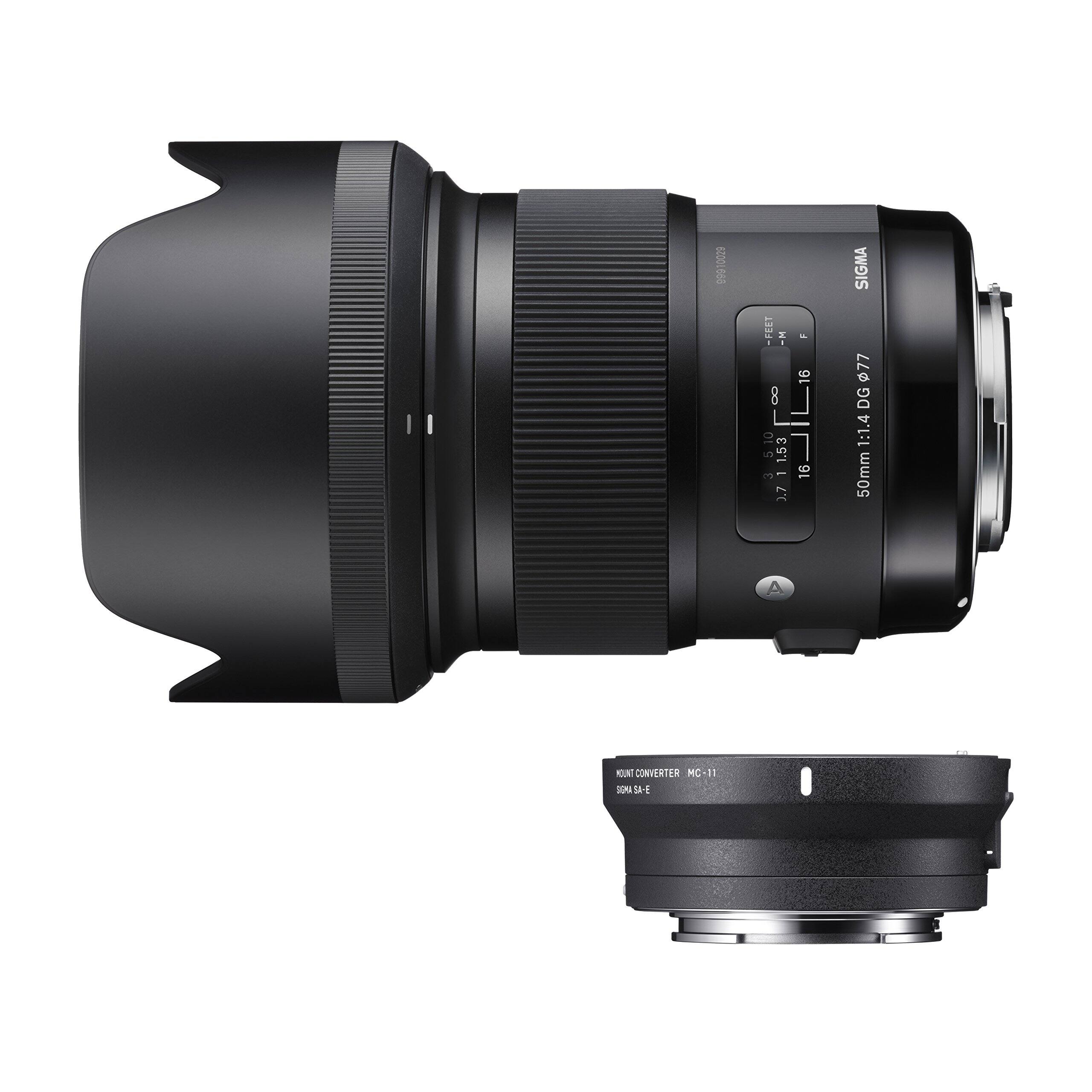 42001668 E - 8 10 - 1.53 - 1 7 16 0.7 SIGMA 77 DG 1:1.4 50mm KN CONVERTER MC 11 SONA SA