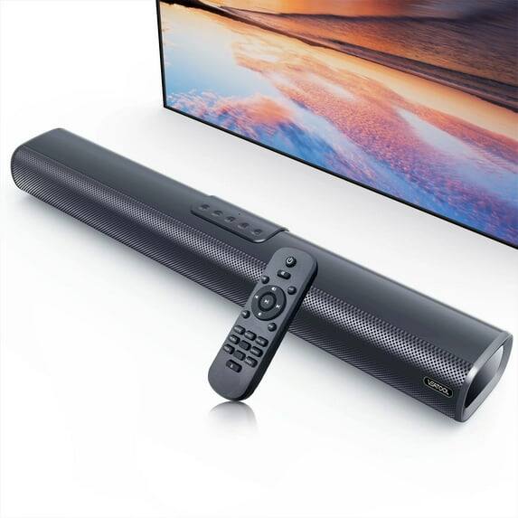 Front. VEAT00L - VEAT00L S20L Sound Bars for TV, 3D Surround Sound System TV Sound Bar - BLACK.