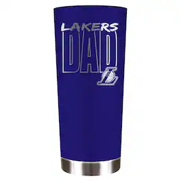 Great American Products - Los Angeles Lakers Dad 18oz. Roadie Tumbler - Multicolor