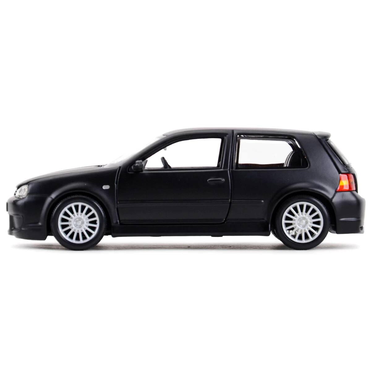 Alt View 2. Maisto - Volkswagen Golf R32 Matt Black "Special Edition" Series 1/24 Diecast Model Car by Maisto.