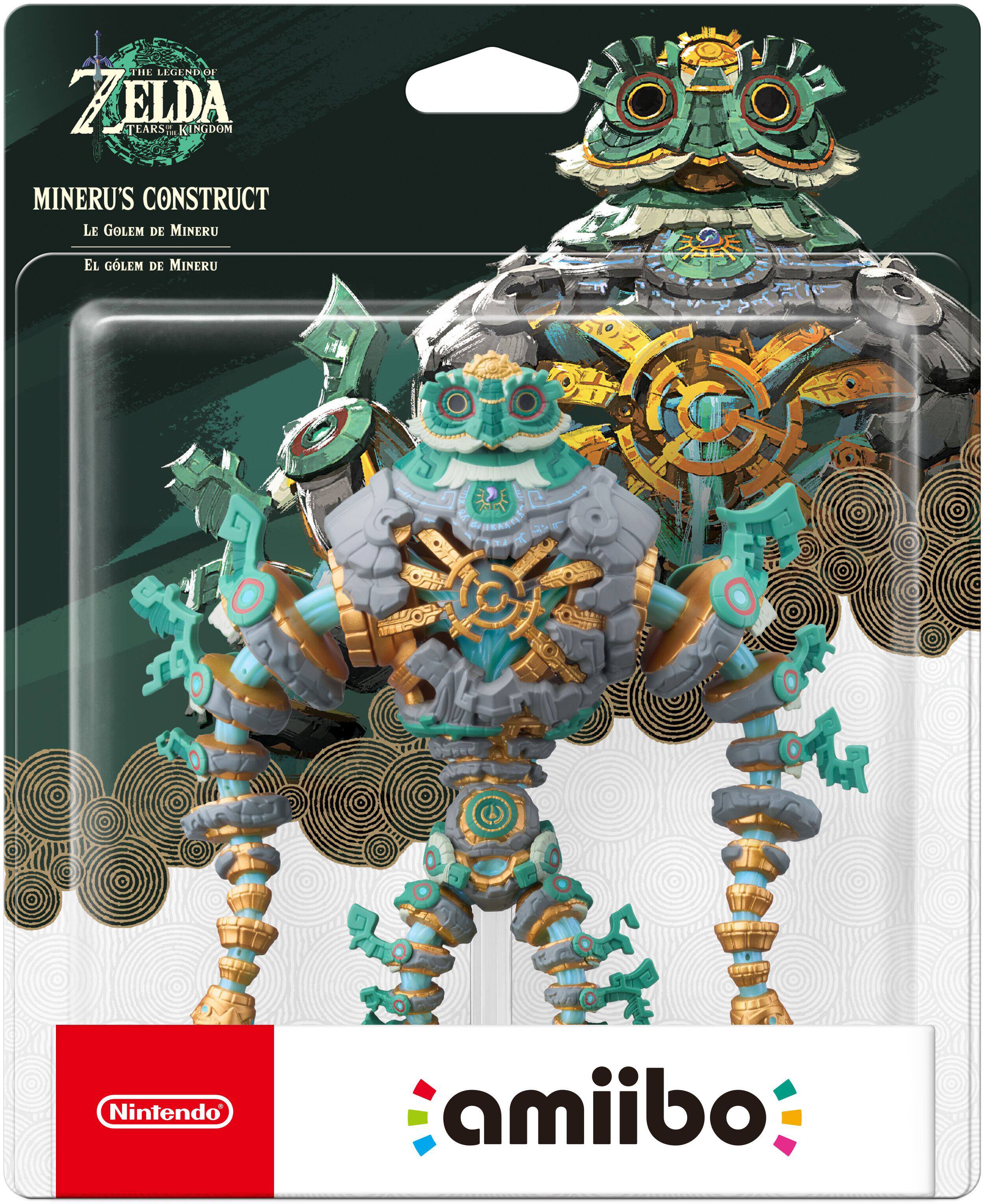 THE LEGEND OF ZELDA TEARS OF THE KINGDOM  
MINERU'S CONSTRUCT  
Le Golem de Mineru  
El Gólem de Mineru  
Nintendo amiibo