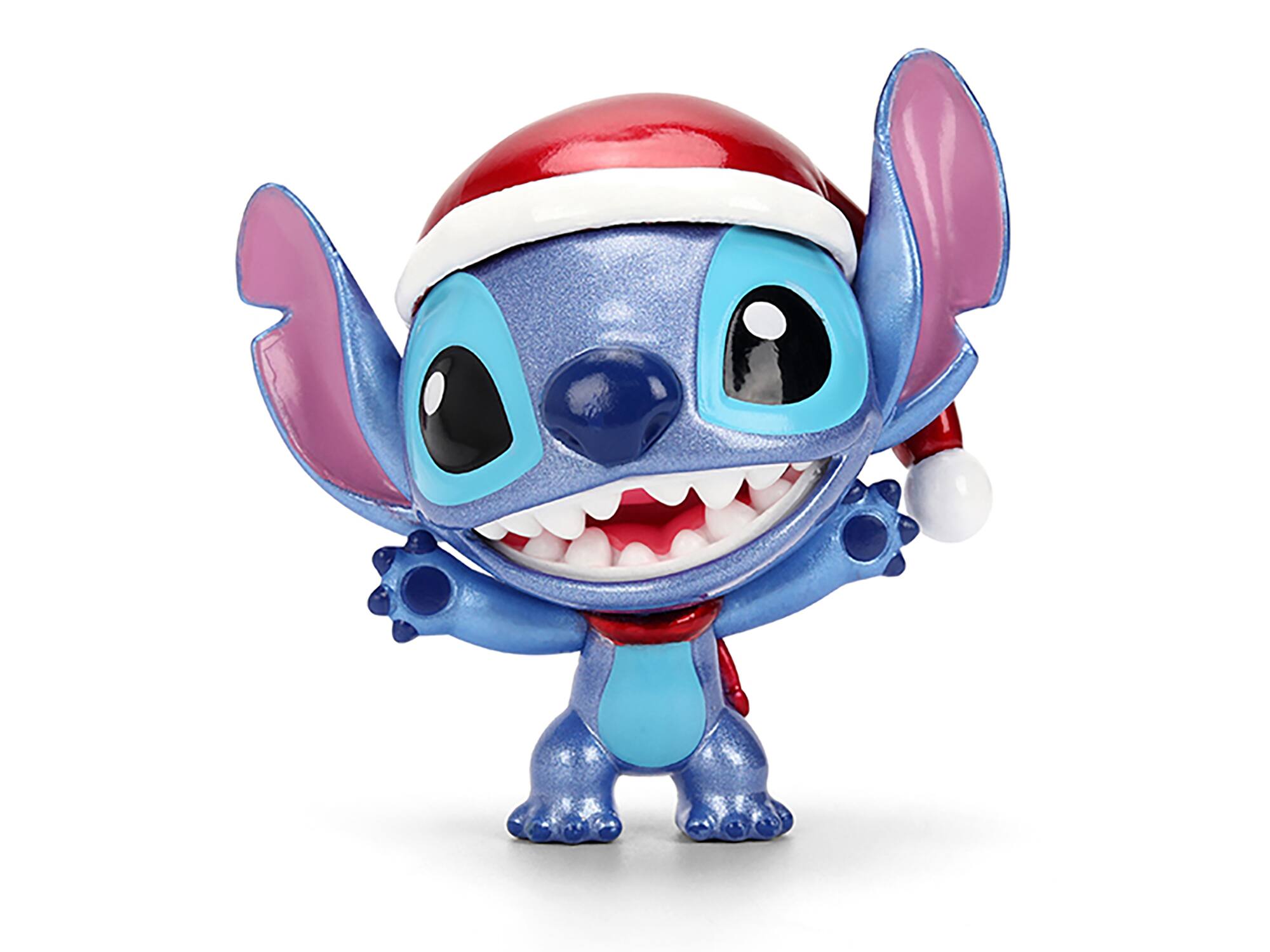 Alt View 1. Jada - Set of 4 Diecast Figures "Disney's Stitch Christmas Edition" "Metalfigs" Series by Jada - Multicolor.
