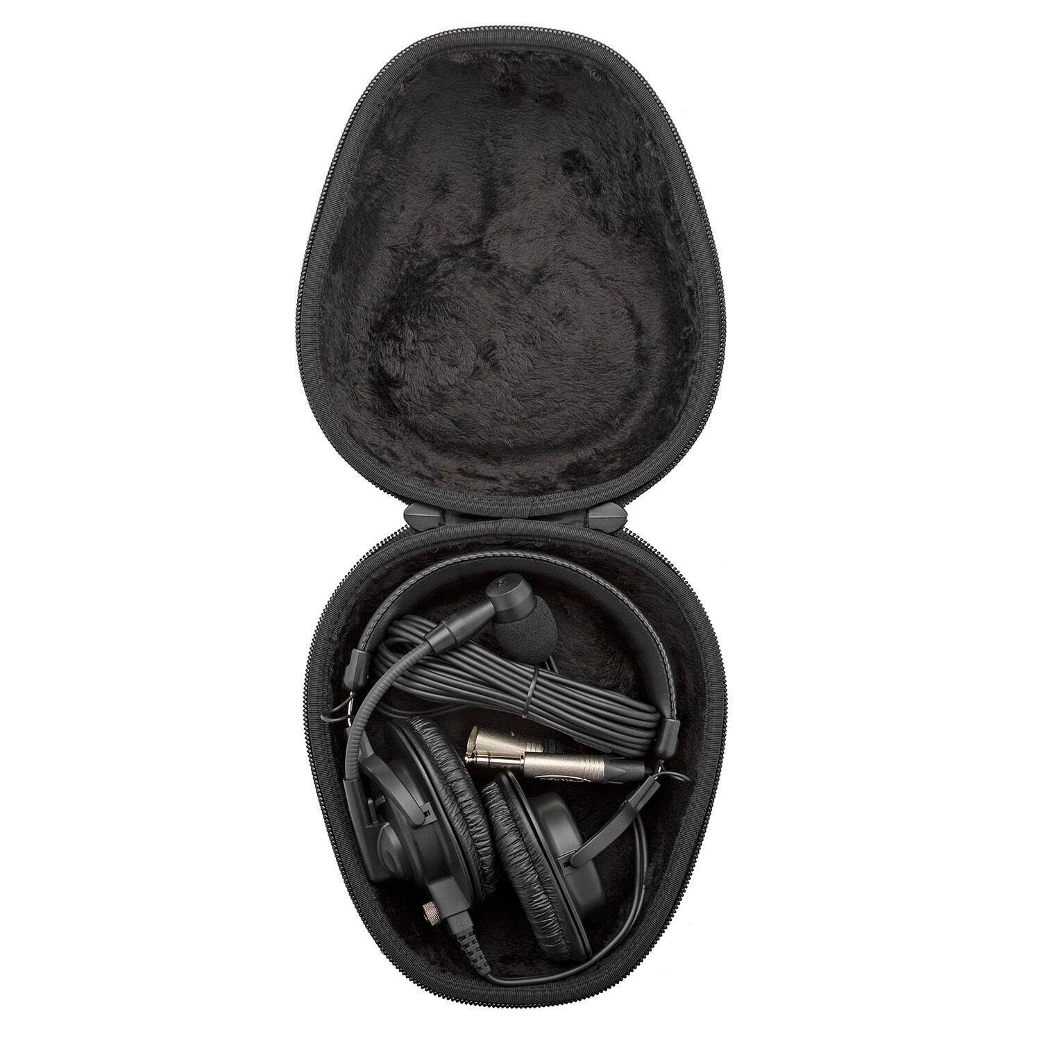 Left. Knox - Knox Gear Large Headphone Case with EVA Hard Shell.