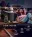 The text on the image reads: "ecozy LOW NOISE ice maker 35dB Robot Vacuum 60dB oven 50dB."