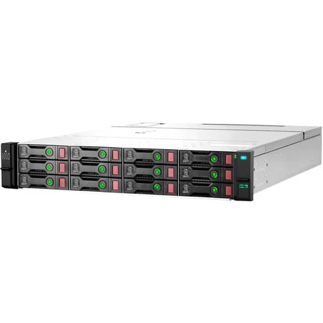 HP - HPE D3610 Drive Enclosure - 12Gb/s SAS Host Interface - 2U Rack-mountable - 12 x HDD Supported - 1920 TB Total HDD