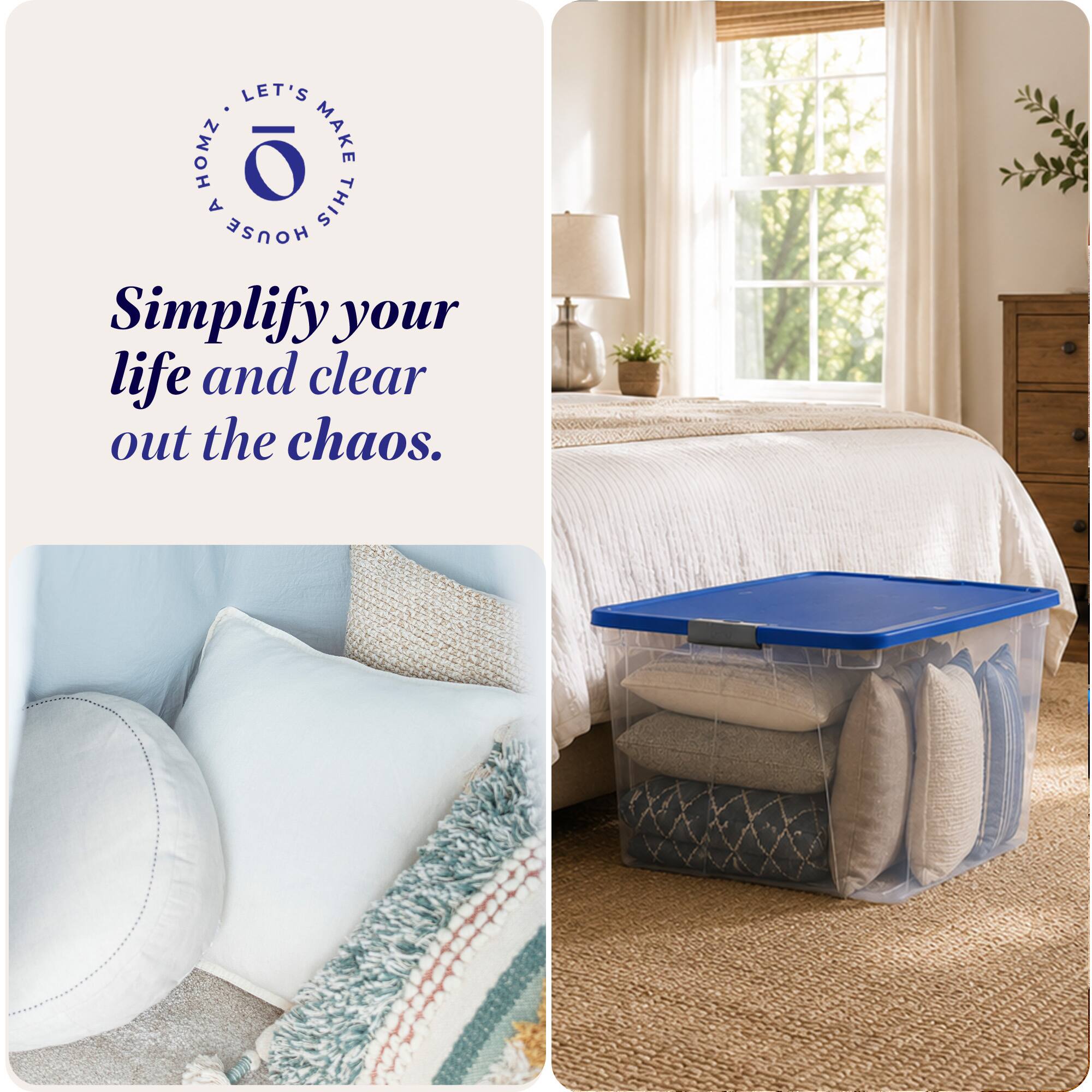 LET'S MAKE A THIS HOUSE  
Simplify your life and clear out the chaos.