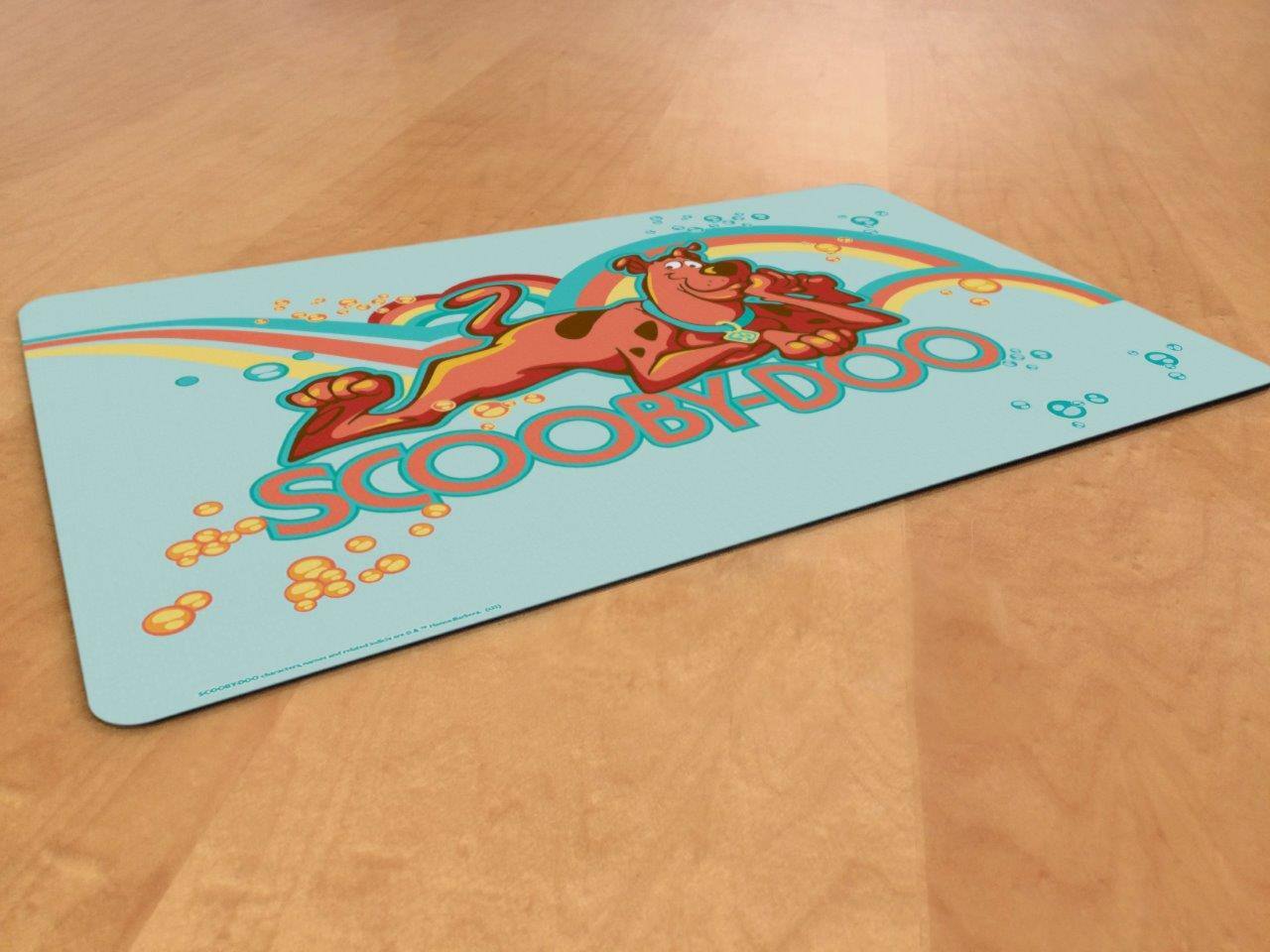 Angle. Trend Setters - Scooby-Doo (Bubbles) 18" x 12" Desk Mat - Multicolor.