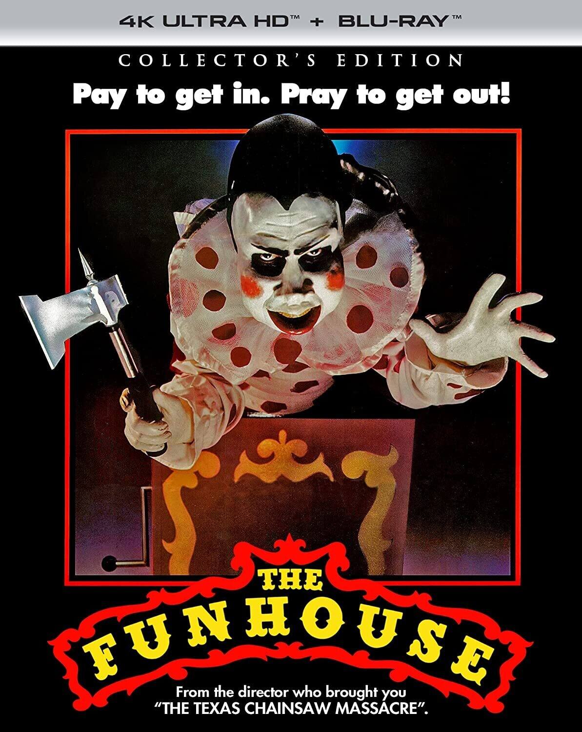Front. The Funhouse (Collector's Edition)   - 4K Blu-Ray.